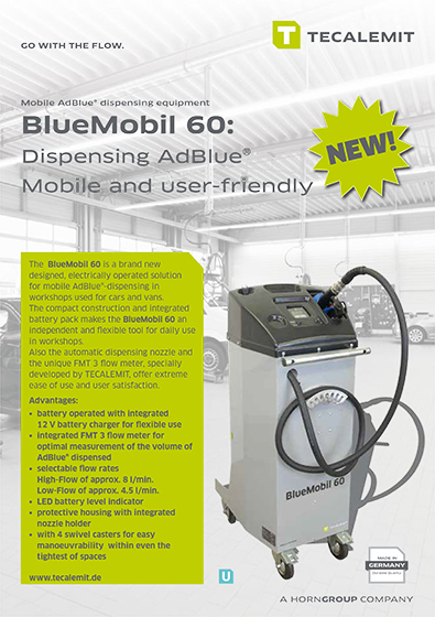 PCL Mobile AdBlue® dispensing equipment BlueMobil 60