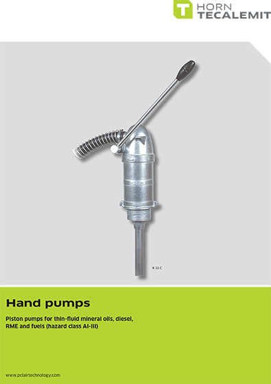 PCL Mineral Oil Hand Pumps