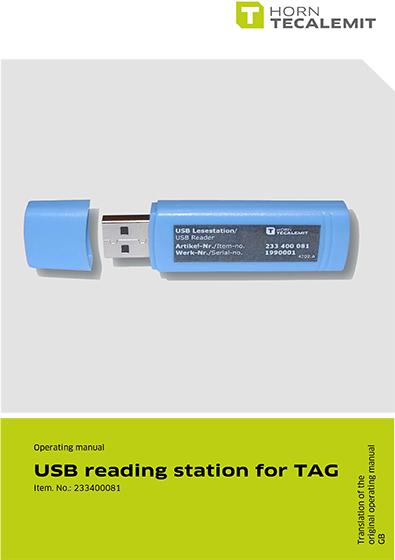 PCL USB reading station for TAG