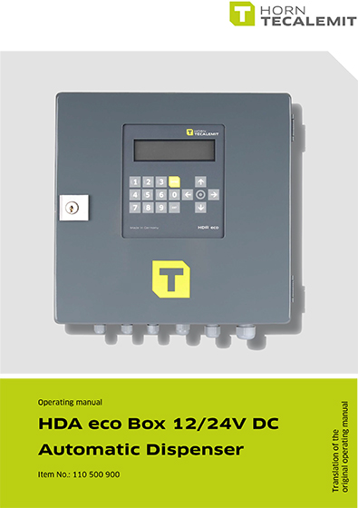 PCL HDA eco Box 12/24V DC Automatic Dispenser